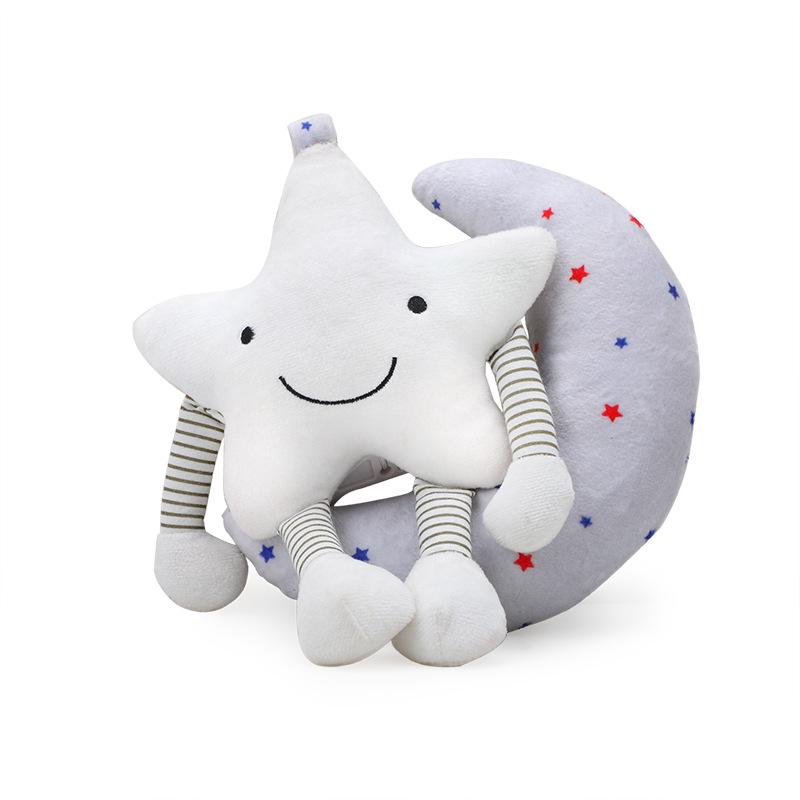 Luminous Five-Pointed Star Musical Car & Bed Hanging Rattle for Children