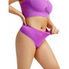 6Pcs Plus Size Women's Thongs Panties Underpants High Elasticity Low Waist Sexy Cotton Comfortable Underwear T-strings