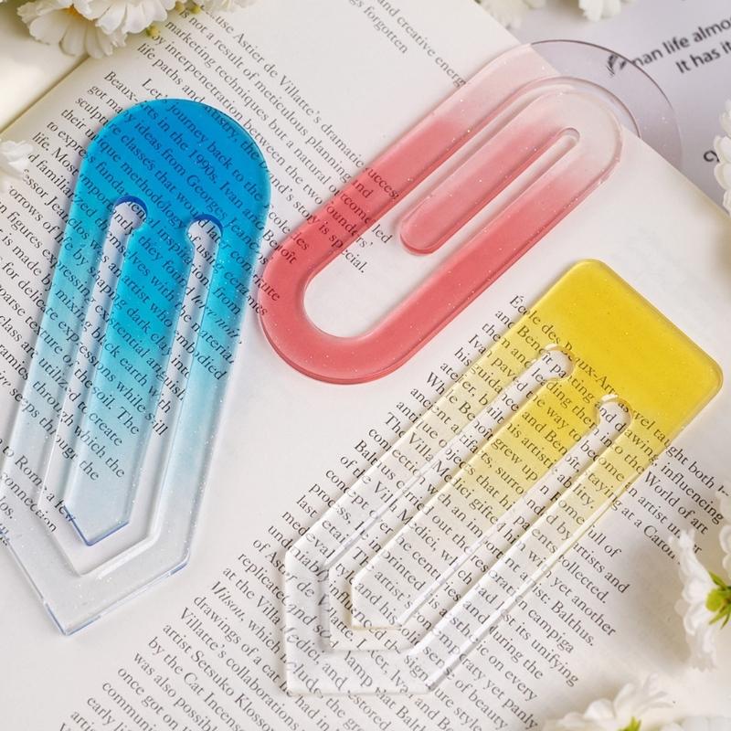 Resin Bookmark Mold for Creating Decorative Page Holders for Marking Your Place In Books, Notebooks, or Reading Folders