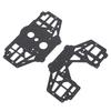2Pcs Chassis Side Plate Set Left Right Carbon Fiber Black for Losi LMT 1:8 4WD Solid Axle RC Car