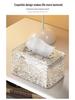 High-End Luxury Tissue Box for Living Room - Elegant Napkin Storage for Coffee Table
