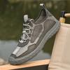 Men's shoes 2025 summer new men's refreshing mesh outdoor hiking shoes travel sports breathable fly-woven mesh shoes