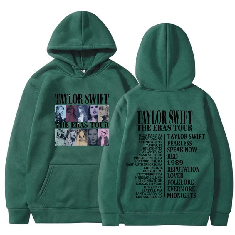 Unisex Oversized Hooded Sweatshirt Winter Casual Wear Printed Design Thick Fleece Lined Long Sleeve Loose Fit