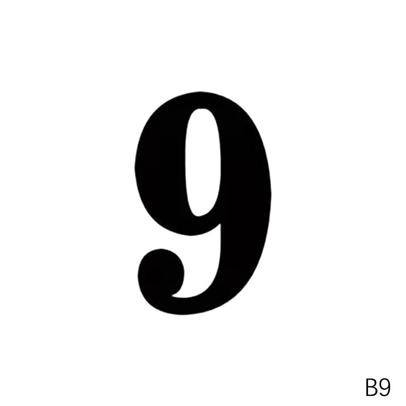 Wheelie Bin Stickers Self-Adhesive Trash Can Labels Pvc Number 0-9 Letters A-G Stickers Garage Car Bins Stickers Weatherproof