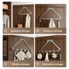 Rustproof Triangle Door Hook Stable Door Back Clothes Hook Clothes Coat Storage Hook  Bedroom