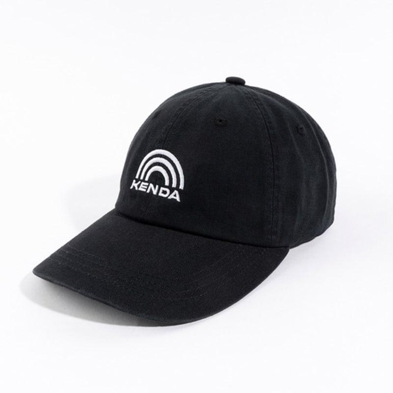 KENDA VINYLS LOGO BALL CAP - BLACK / BABC01-16s