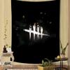 Game DDaylight by DDead Anime Tapestry Hanging Tarot Hippie Wall Rugs Dorm Sheets Tapestries Bohemian Mandala INS Home Decor