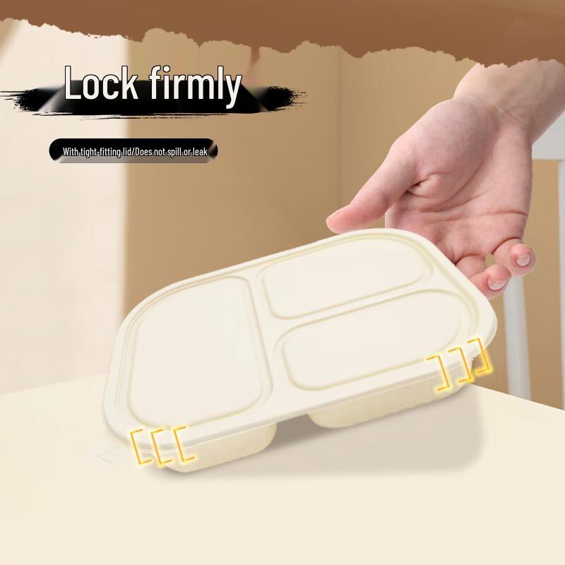 Jiwanggu Biodegradable Corn Starch Takeaway Food Containers