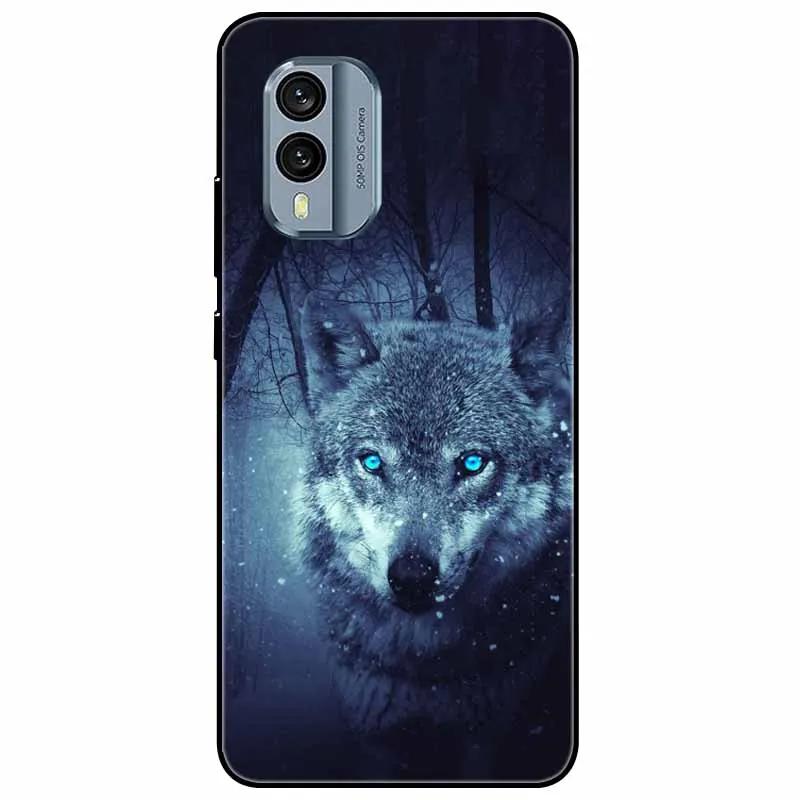 

Soft Cover For Nokia X30 Cases Print TPU Silicone Black Funda Cases for Nokia X30 5G 2022 Shockproof Coque for X 30 NokiaX30 New Nokia X30 5G