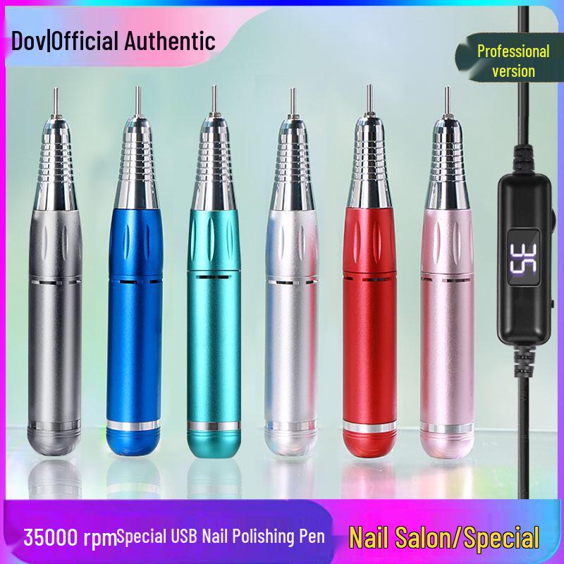

USB Portable Nail Drill 35000 RPM with Display & Cuticle Remover