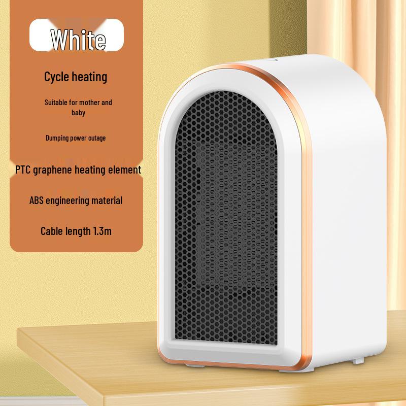 Compact Desktop Heater: Ideal for Home, Office, or Bathroom Use