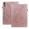 Suitable for Lenovo Tab P12 tablet leather case Amazon HD10 2026 retro matte butterfly card holder