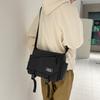 Men'S Messenger Bag Trendy Brand Tooling Style Casual Men'S Bag Large Capacity Shoulder Bag Commuter Mailman Bag Women