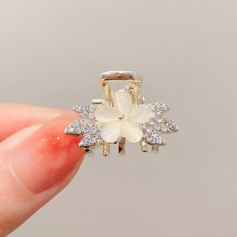 Women's Half-Tied Pearl Hairpin - 2024 New Side Clip for Back of Head
