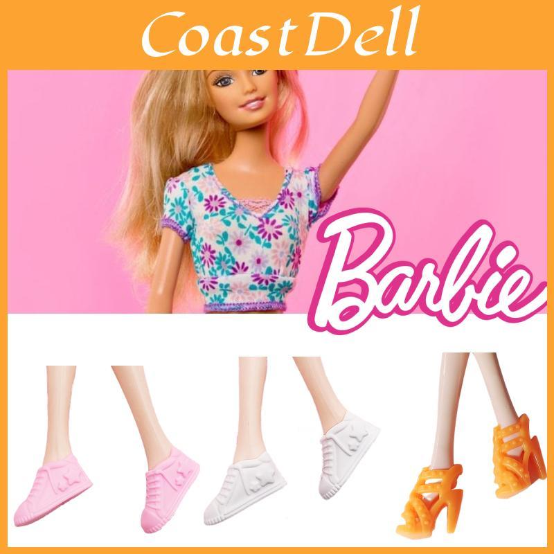 30cm Lele Doll High Heel Shoes Black Sandals Girls Role Play Toy Accessories