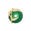 Bamboo Report Peace Clasp Brooch, High-end Women's Ancient Style Exquisite Mini Brooch, Elegant Anti-exposure Brooch