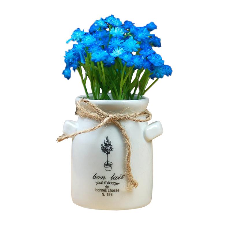 Artificial Flowers Baby's Breath Gypsophila Potted Plant for Home