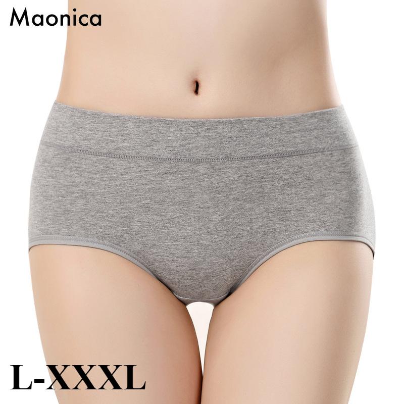 Women's Classic Underwear Pure Cotton Women's Large Size Women's Briefs Pure Cotton Women's COTTON Panties XXXL