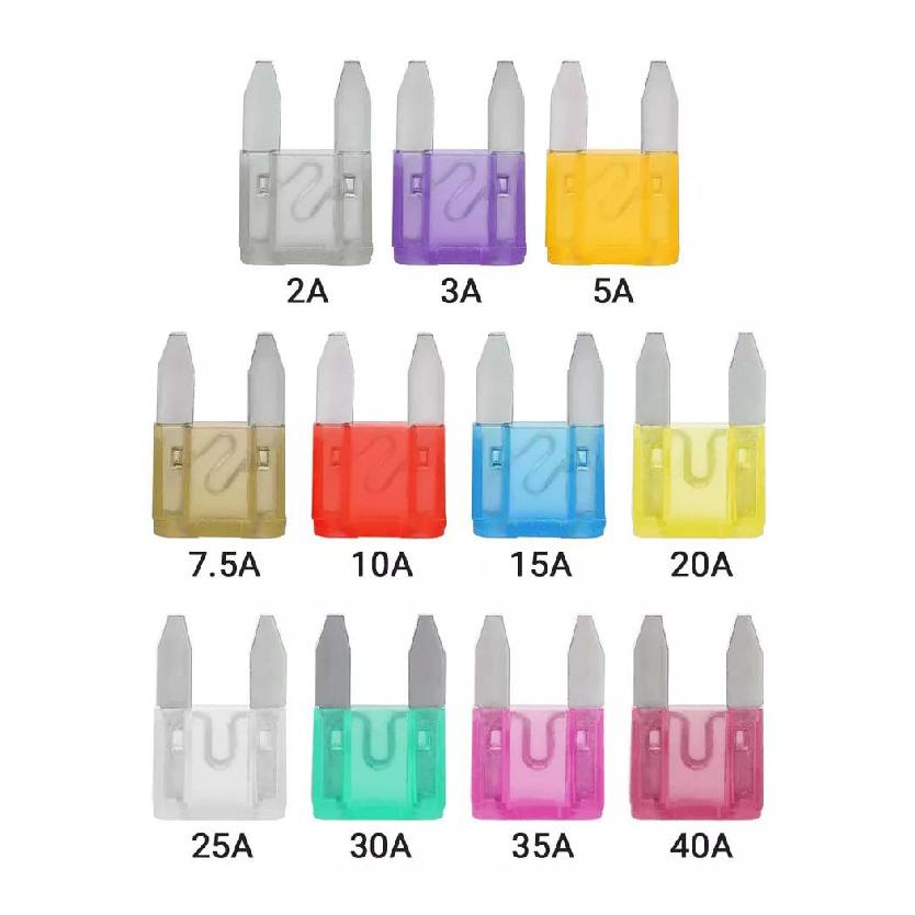 Car Fuse Assortment Set Middle Size 2-40A with Box Clip 180pcs 100pcs Relays 5