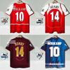 0102 Arsenal Jersey Home Away Ljungberg Bergkamp Campbell Fan Edition Football Jersey Retro Version
