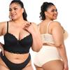 New High Support Body Shaping Vest Style Lace Beautiful Back Plus Size Bra