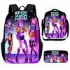 K-Pop Hunter Magic Girls New Children's Backpack DIY Customizable Unisex Student Bag Kindergarten Double Shoulder Cute Cartoon