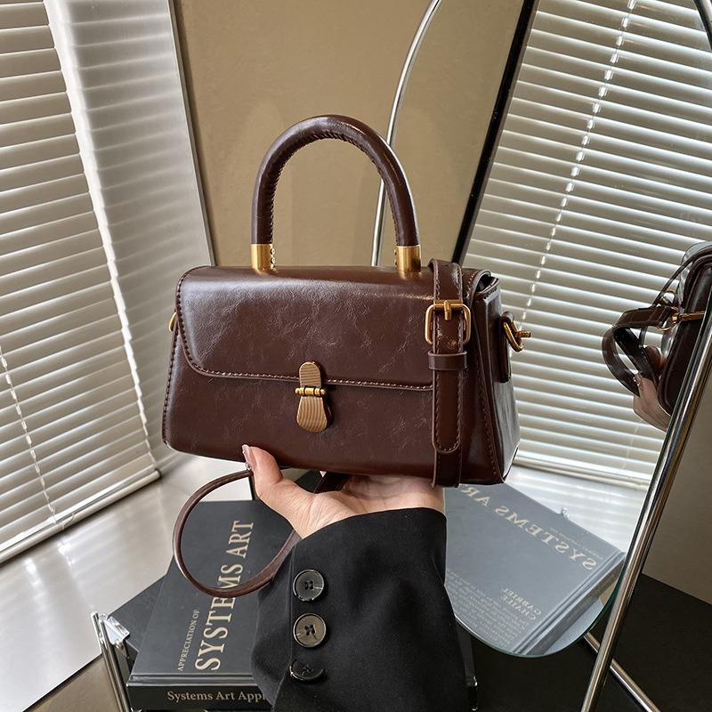 Kleine Tasche Damen Herbst und Winter vielseitig neu modisch schlichte Umhängetasche Damen Arbeit kleine Tasche