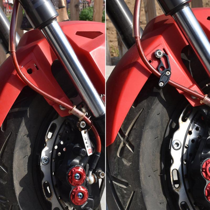 Bremszugklemme für Motorrad E-Bike Instrumentenkabelbaum Befestigungsclip Ölleitung Kraftstoffschlauch Bremskupplungsleitungshalter
