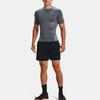 Under Armour HeatGear Vent Compression Short Sleeve Training Top Men Tops Gray 1362452-012
