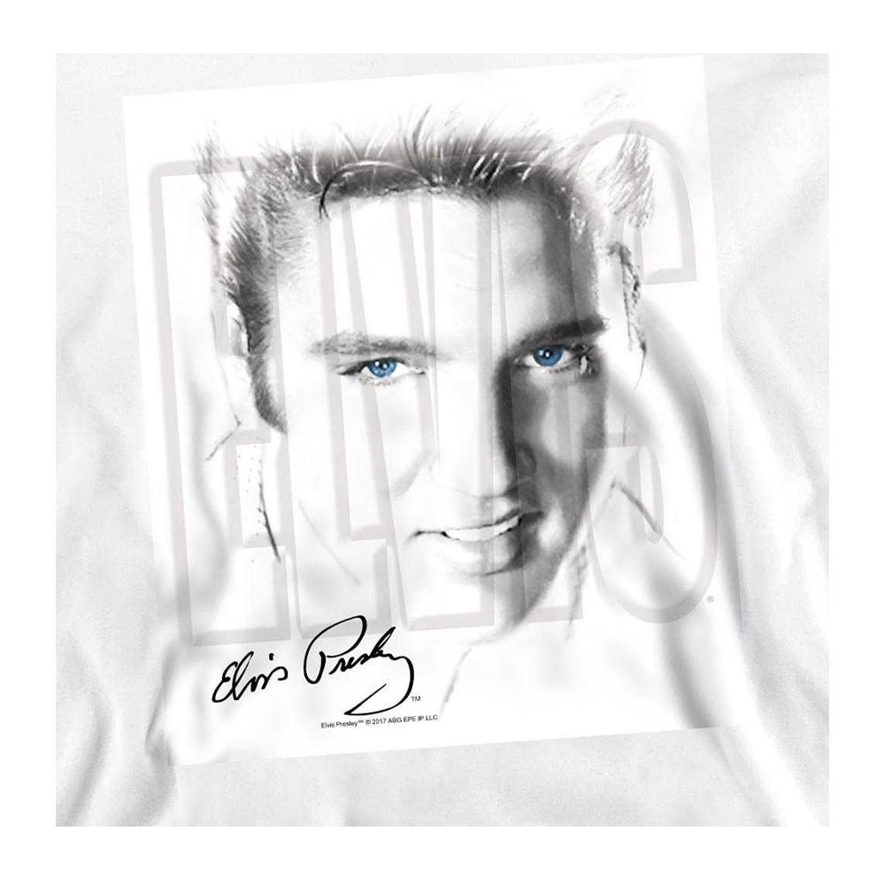 Elvis Presley Unisex Adult Blue Eyes Sweatshirt