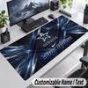 Custom Name Text Mouse Pad Dallas Cowboys Personalized Desk Pad For Work And Gaming