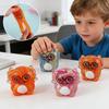 Třpytivé Brýle Salamandr Mačkací Hračka Pomalé Vracení TPR Fidget pro Uvolnění Stresu Roztomilý Kreslený Decompresní Gadget pro Studenty Přenosný Novinkový Dárek