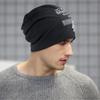 Soft Cotton Baggy Beanie Hat For Men Women Autumn Spring Slouchy Skullcaps Fashion Letter Print Hip Hop Warm Bonnet Caps Unisex