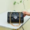 2024 Summer New Niche High-End Single-Shoulder Underarm Bag, Fashionable Versatile Diamond Pattern Chain Bag, Crossbody Small Square Bag