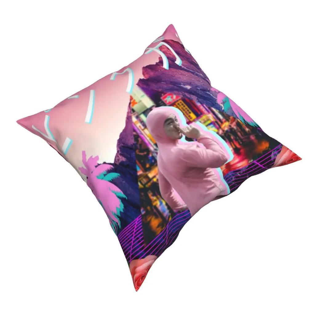 Pink Guy Vaporwave Filthy Frank Kissenbezug Druckstoff Kissenbezug Dekorationen Kissenbezug Bezug Sitzer Großhandel