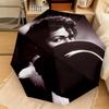 1PC Michael Jackson Automatic Umbrella - Suitable Travel Outdoor Portable Umbrella Birthday Gift Daily Essentials