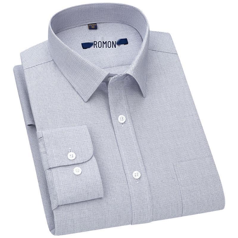 Luomon Men's Long-Staple Cotton Business Shirt