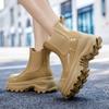 Women's 2024 Waterproof Martin Boots - Non-slip, Short Rubber Rain Boots for Spring/Summer Outdoor Wear