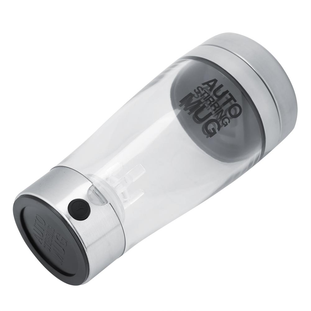 400ml Stainless Steel Electric Stirring Mug Automatic Milk Juice Coffee Cup