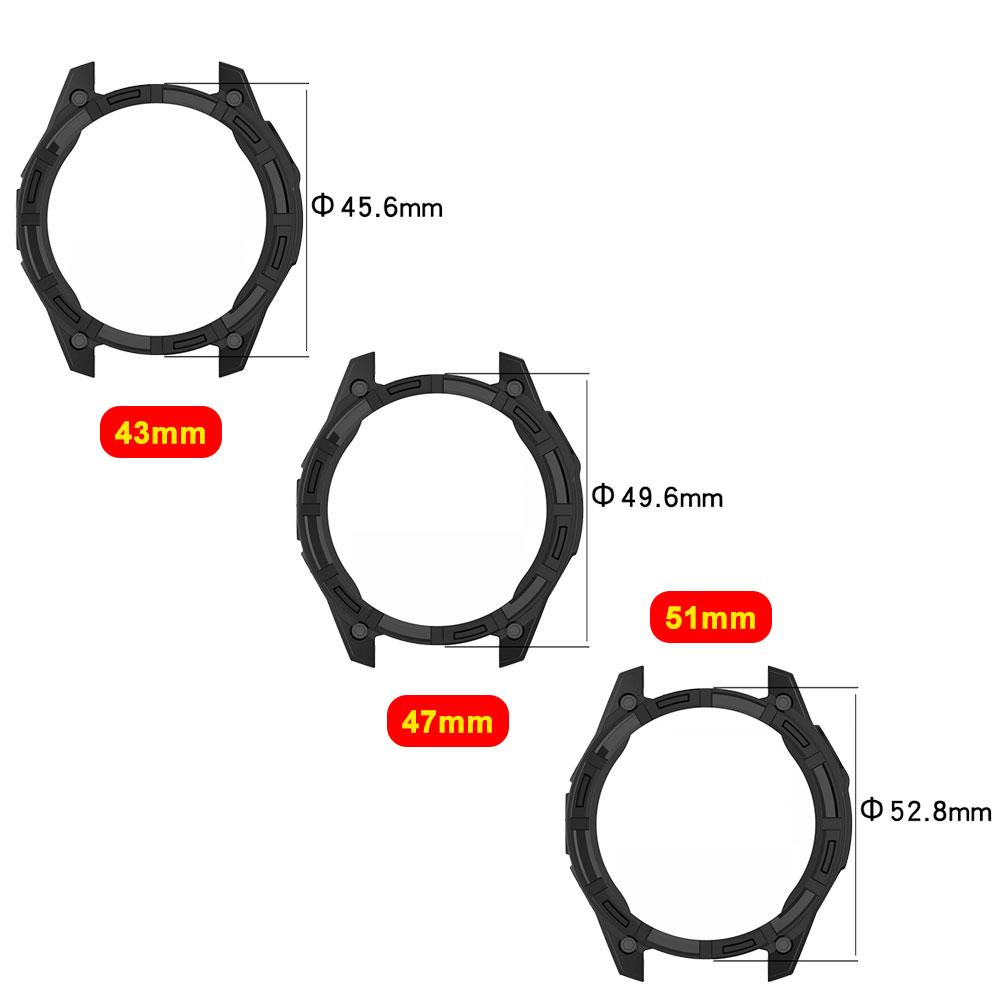 TPU Soft Silicone Case For Garmin Fenix 8 51mm 47mm 43mm Fenix8 Protective Cover Cases Tempered Glass Film Shell Watch Accessory