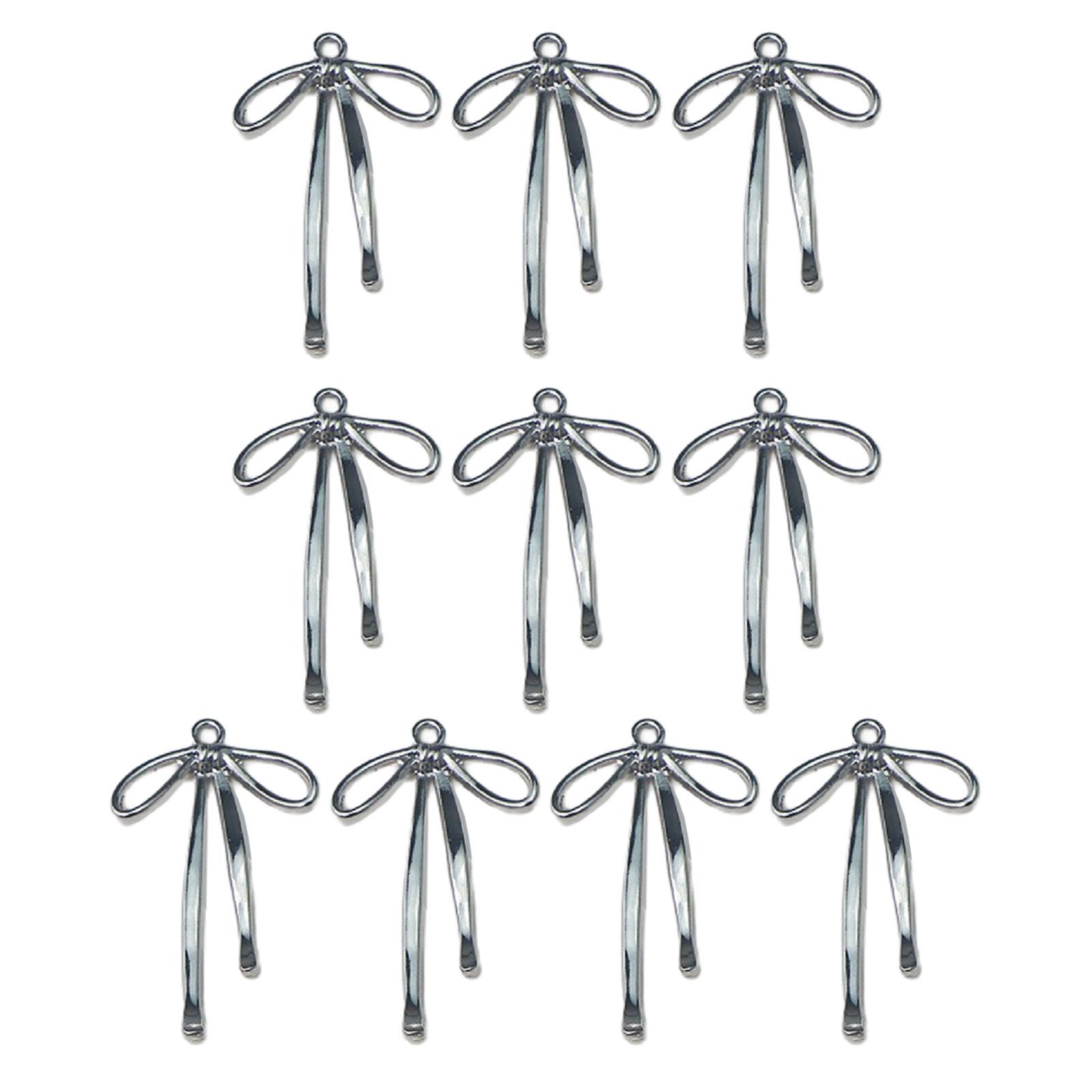 

Elegant Ribbon Bowknot Embellishments Sophisticated Hair Enhancements Fashionable Bowknot Jewelry Pendant Accessory