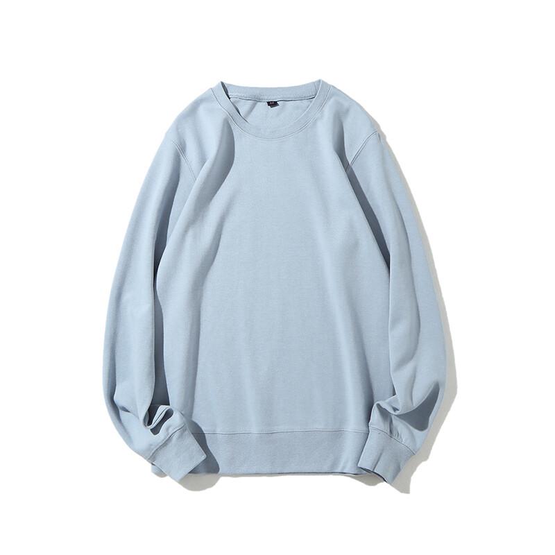 

Qisu Men s Basic Crew Neck Sweatshirt 300G XL