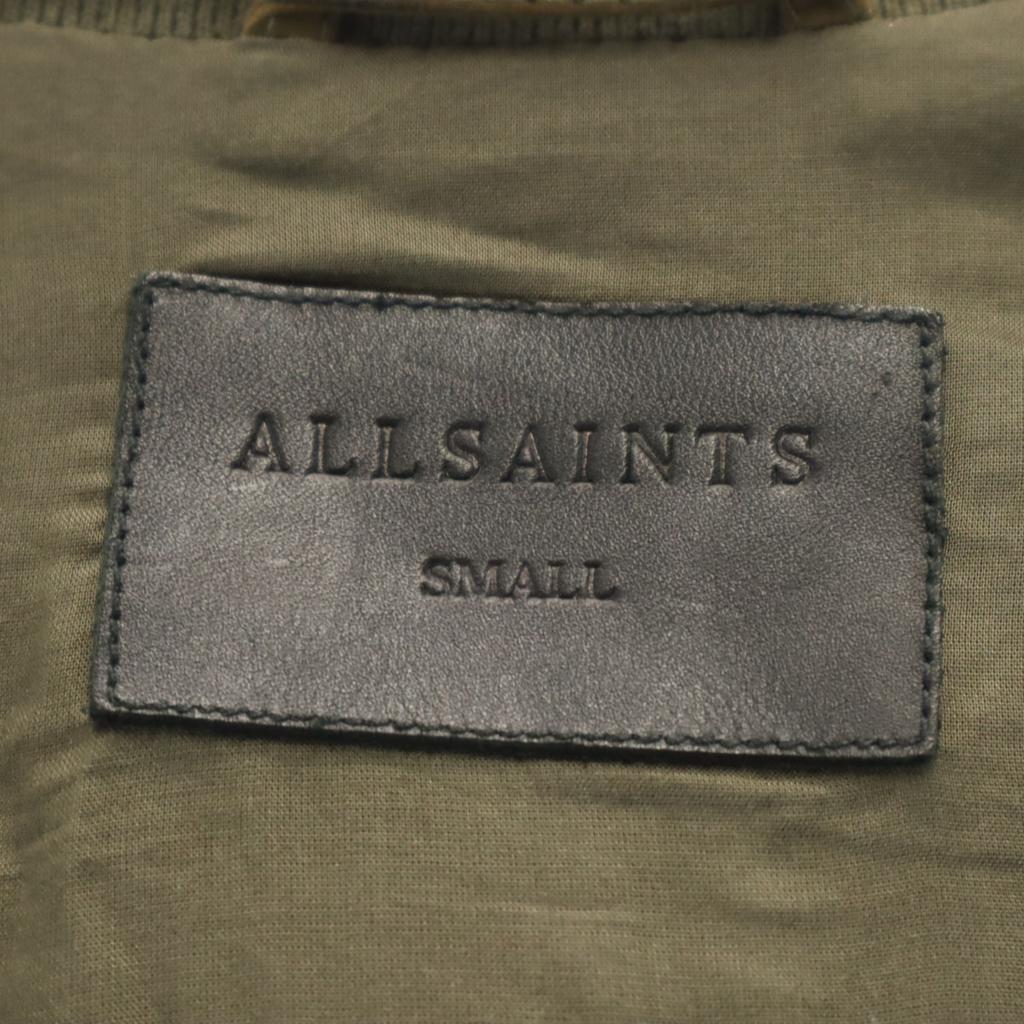 AllSaints Blouson S Khaki Men's Used