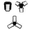 1pc Powerful Garage Led Lamp Workshop Warehouse Ceiling Work Lights Folding 2000 Lumen 45W Light for Garage Industrial Lighting