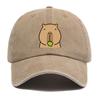 Solide Baumwoll-Baseballkappe Unisex Einheitsgröße Verstellbar Outdoor Sommerkappe