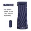 Inflatable TPU Camping Mat with Foot Pump - Portable & Foldable for Outdoor, Beach, or Picnic Use.