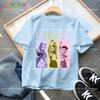 Children's Clothing KPop Demon Hunters Fashion Casual Tops O-Neck Short Sleeve Girls Boys K-Pop Demon Hunters Fans Gift T-shirt