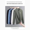 PLAYBOY Men's Long-Sleeve Polo T-Shirt