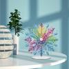 2D Flachdruck DIY Tischplatte Diamantmalerei Ornament-Kits Doppelseitig bedruckt Einseitige Bohrung für Heim-Büro-Schreibtischdeko