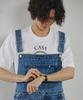 Modenaleudeo Classic Overall Denim Pants (Medium Blue)